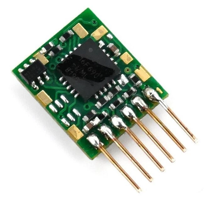 Gaugemaster DCC93 Ruby 2fn Small DCC Decoder 6 Pin 0.5A Suit Hornby/Farish - Image 1 of 1