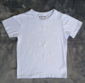 True Religion Boys Logo T-Shirt sz 5 / Casual School - Picture 1 of 3