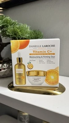 Danielle Laroche 维生素 C+ 保湿霜 + 紧致面部精华液 双色 — 第 1/2 张图片