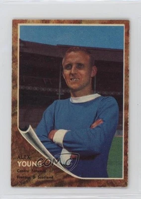1963-64 A&BC Futbolistas Alex Young #35 novato radiocontrol Foto 1 de 2