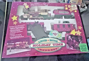 Juego Tren Navidad Holiday Time Express Edición Limitada 32 piezas Luz Sonido 0183 - Imagen 1 de 22