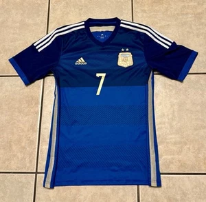 adidas 2014 World Cup Angel Di Maria Argentina Away Jersey Medium Messi Martinez - Picture 1 of 8