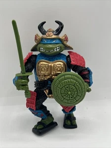 Figura de acción vintage 1990 Teenage Mutant Ninja Turtles Leo Sewer Samurai - TMNT - Imagen 1 de 3