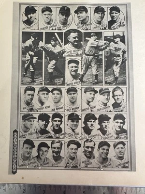 1940 Philadelphia Phillies Chuck Klein Kirby Higbe 8x11 Baseball Team Picture - Image 1 of 4