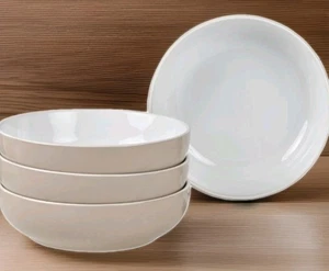 Servapetit Elm Street Pasta Bowls Set of 4 WP288 Taupe Beige NEW in Box - Picture 1 of 3
