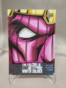 2020 Upper Deck Marvel Michael Locoduck Duron Artist Sketch Baron Zemo 1/1 - Picture 1 of 5