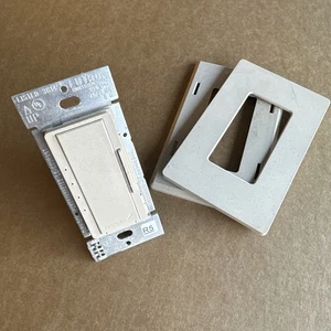 Lutron RRD-6D-LA RadioRA2 atenuador luz almendra con montaje de placa única - Imagen 1 de 3