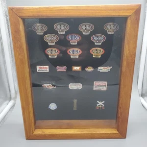 Framed NHRA and Misc. Racing Pins - Picture 1 of 8