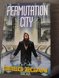 Permutation City By Greg Egan HCDJ - Picture 1 of 3