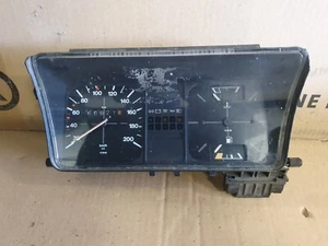 VW GOLF JETTA CADDY MK1 CRUSCOTTO TACHIMETRO OROLOGI QUADRO STRUMENTI DIESEL KMH - Foto 1 di 11