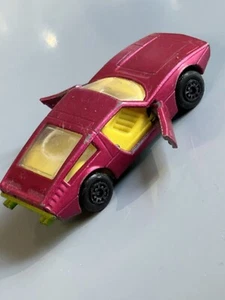 VTG Matchbox Super Fast No 32 Maserati Bora Lesney England 983557 Doors 1972 70s - Picture 1 of 14