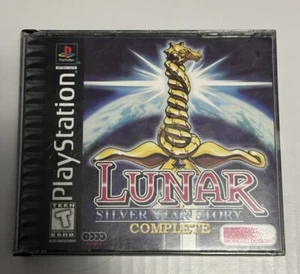 Lunar Silver Star Story Complete PS1 CIB (Sony PlayStation, 1999) w/ All 4 Discs - Picture 1 of 7