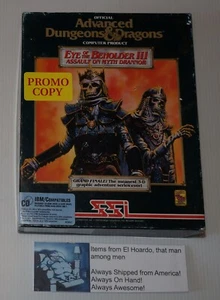 EMPTY BOX ONLY Advanced Dungeons & Dragons: Eye of the Beholder III Assault on… - Picture 1 of 5