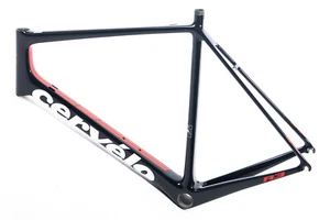 Rahmen Rennrad CERVELO R3 Felgenbremse / Carbon black red white 61cm NEU - Bild 1 von 12