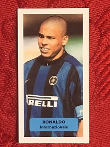 RONALDO CARD-FOOTBALL/SOCCER-INTERNAZIONALE-UK ISSUE-BACK IN STOCK TODAY-NM-MT - Bild 1 von 2