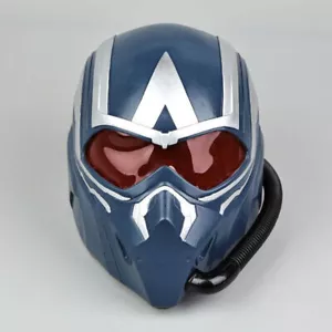 1/1 Captain America 4 Hawkeye Full Face Mask PVC Helmet Wearable Cosplay Prop - Picture 1 of 8