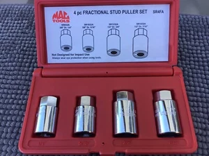 Mac Tools 4 Pc SAE Fractional Stud Puller Set Excellent Shape SR4FA  New - Picture 1 of 8