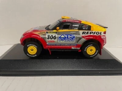  MITSUBISHI PAJERO EVOLUTION DAKAR 2005 N°306 SOLIDO 1/43 METAL - Immagine 1 di 3