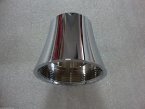 BIG DOG MOTORCYCLES CHROME TOP FORK DUST CAP FINE THREADS K-9 RIDGEBACK CHOPPER - Picture 1 of 3