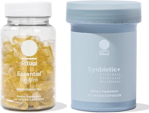 Ritual Synbiotic+ Probiotic Gut Health Support and Men'S 18+ Multivitamin - Picture 1 of 12