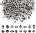 400Pcs Silver Spacer Beads For Jewelry Making  240G Tibetan Beads Spacer 16 Styl