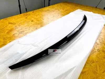 Kit de alerón labial negro brillante trasero Audi A5 B8 8T8 Sportback 4 puertas 09-16 - Imagen 1 de 4