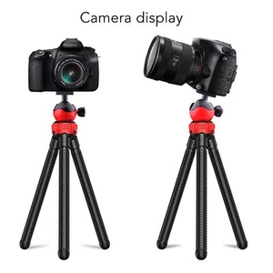 Soporte remoto trípode 360° montaje pulpo flexible de 30 cm para teléfono con cámara - Imagen 1 de 24