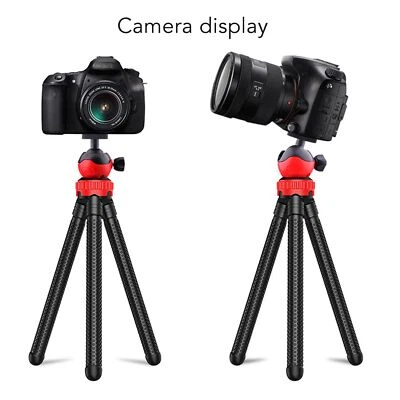 Soporte remoto trípode 360° montaje pulpo flexible de 30 cm para teléfono con cámara - Imagen 1 de 4