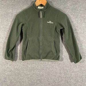 Kathmandu Jacket Boys 8 Years Green Bomber Sweater Fleece Polartec Youth Kids 6V - Picture 1 of 14
