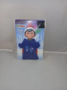 Elf On The Shelf Elf Mates Graphic T-Shirt Blue - Picture 1 of 2