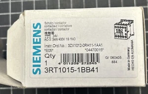 siemens circuit breaker 3RT1015-1BB41 - Bild 1 von 4