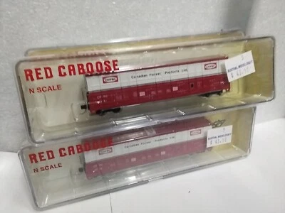 N SCALE CONFOR THRALL BOX CAR  X 4 NUMDERS - Image 1 of 2