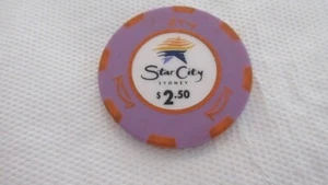 STAR CITY SYDNEY CASINO AUSTRALI CHIP $2.50 - Picture 1 of 1