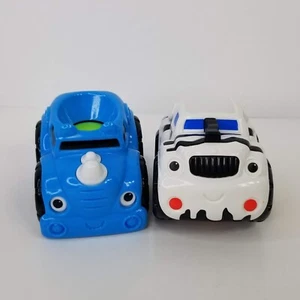 Fisher Price Lil Zoomers Roller Ball Cars Lot of 2 Zebra Rhino Safari - Picture 1 of 10