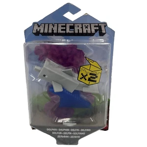 Minecraft Dolphin 3,25" Actionfigur Mattel - Neu - Bild 1 von 4