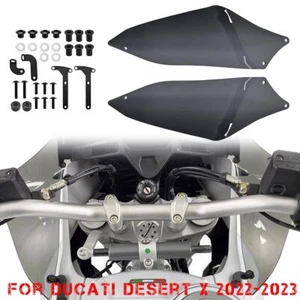 For Ducati Desert X 2022-2023 1Pair Wind Deflector Side Panels Fairing Covers - Picture 1 of 12