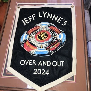 BANNER PÓSTER VIP JEFF LYNNE'S ELO OVER & OUT TOUR 2024 - Imagen 1 de 3