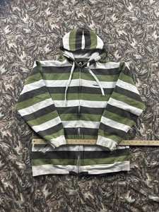 VTG Y2k matix Mulitcolored Striped Jacket Size XL - Picture 1 of 4