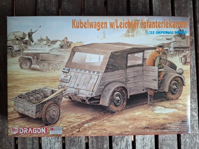 Kübelwagen w/Leichter Infantrykarren | Dragon | Nr. 9050 | 1:35 OVP - Bild 1 von 2
