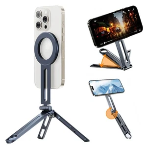 Support Téléphone Portable Tableau de Bord Support de Bureau Pliable Portable pour MagSafes X8M7 - Photo 1 sur 18