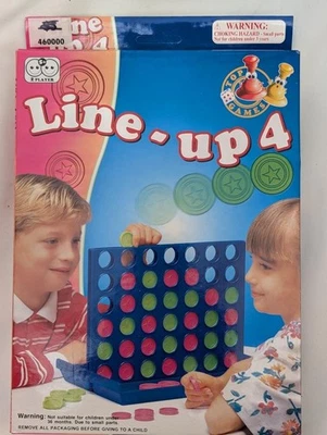 Line-Up 4 Strategy Game – Unplayed – Made in China - Image 1 of 2
