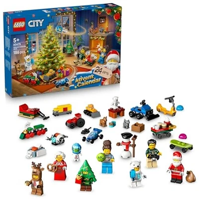 LEGO City LEGO R City Advent Calendar 2025 Toy Birthday Gift Educational - Image 1 of 4
