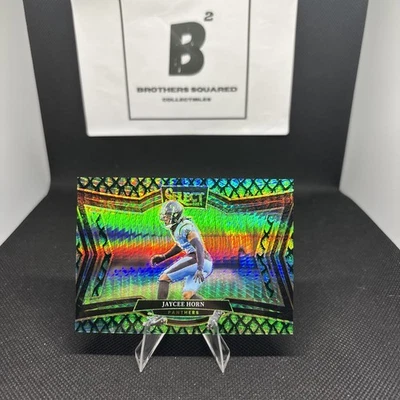 2024 Panini Select Field Level Jaycee Horn #449 Dragon Scale Prizm /70 - Image 1 of 2