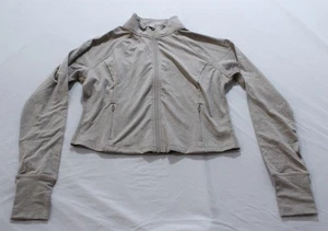 Danskin Women's Cropped Melange Jacket CD4 Atmosphere Heather Small NWT - Picture 1 of 3