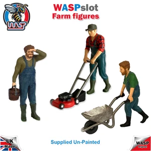 Figuras de granja y jardín, escala 1/32 - WASP, SIN PINTAR - Imagen 1 de 36