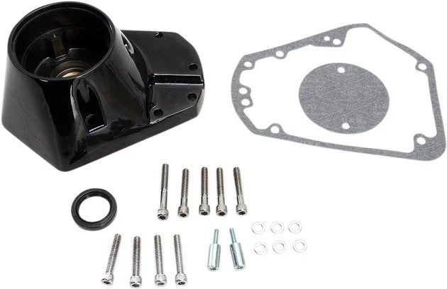 Drag Specialties Cam Cover Kit Gloss Black #174438 Harley Davidson — 第 1/1 张图片