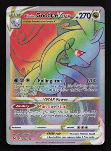 Hisuian Goodra VSTAR 202/196 Secret Rare Verlorener Ursprung Rainbow Pokémon TCG NM - Bild 1 von 2
