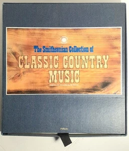 Vtg 1981 Smithsonian Classic Country Music 8 VInyl Lp Set 1920-1975 NEVER PLAYED - Picture 1 of 7