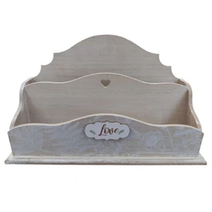 Estante de papelería de madera para cartas de amor French Country BX478G - Imagen 1 de 1