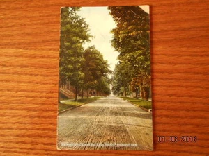 Cartolina Appleton Wisconsin Lawrence Street Looking West 1911 - Foto 1 di 2